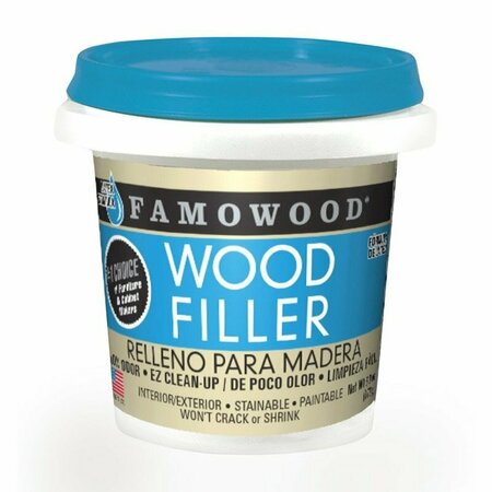 ECLECTIC PRODUCTS Famowood Net Wt 24 Oz Walnut Solvent Free Wood Filler 40022142